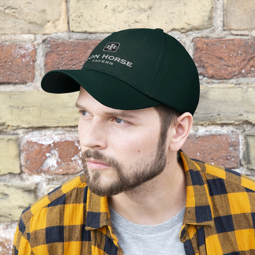 IRON HORSE TAVERN UNISEX TWILL CAP