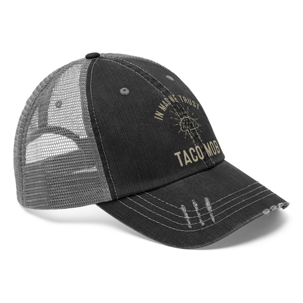 IN MAS WE TRUST TRUCKER HAT