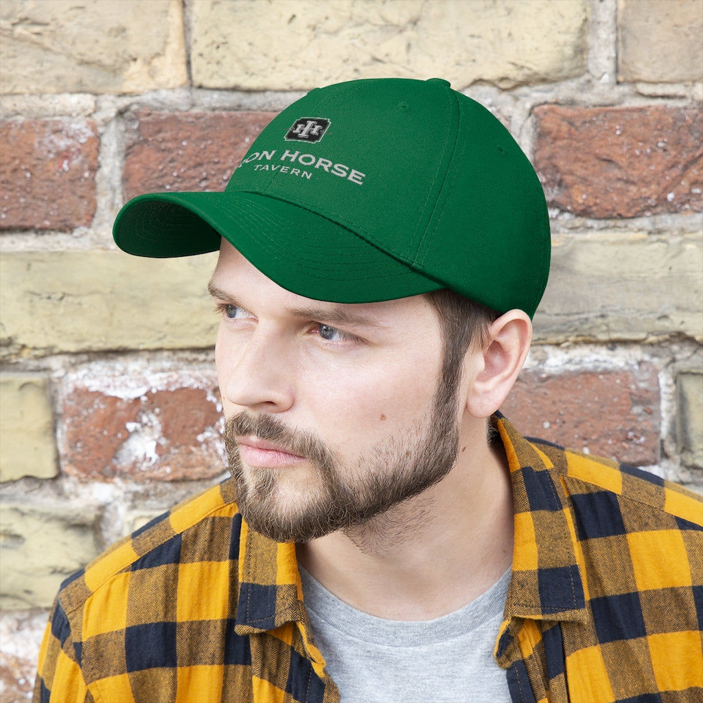 IRON HORSE TAVERN UNISEX TWILL CAP