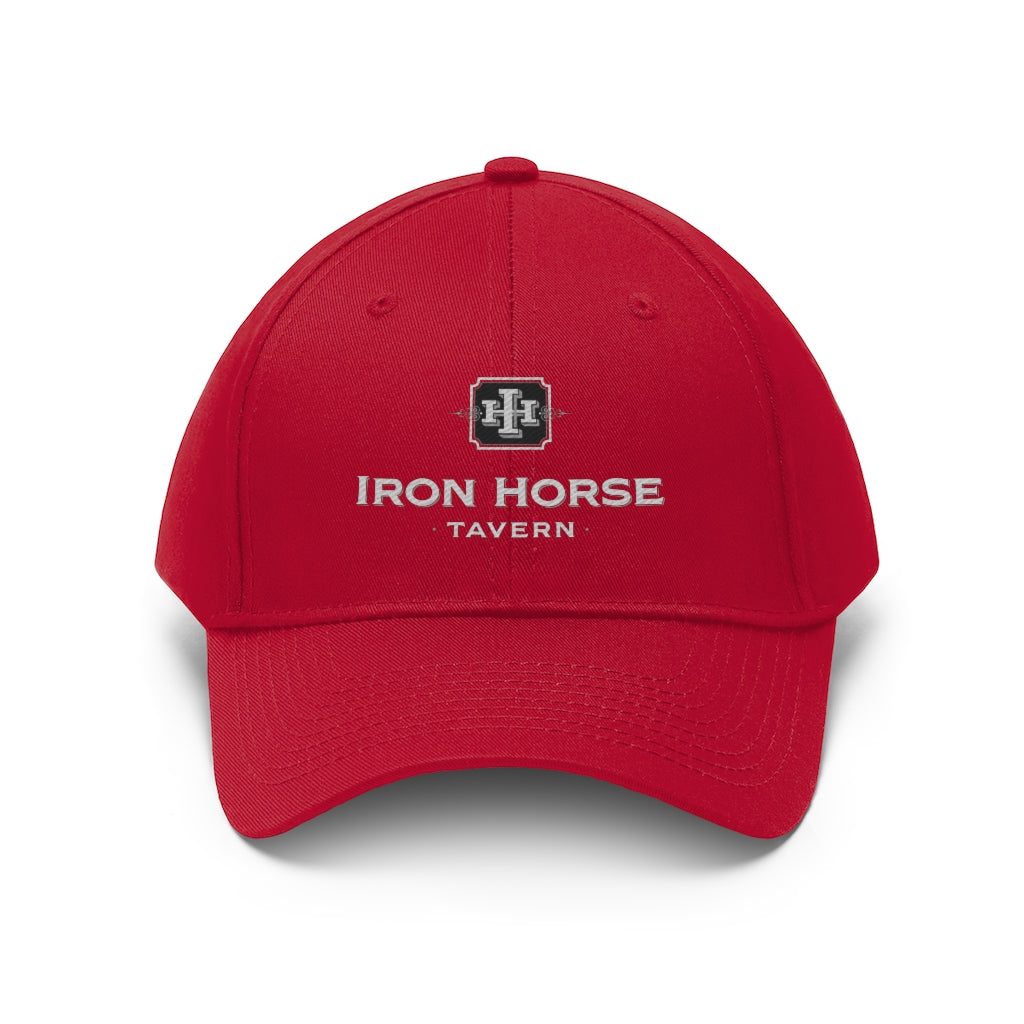 IRON HORSE TAVERN UNISEX TWILL CAP